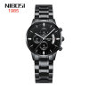 Swiss watch stainless steel, fashionable quartz watches