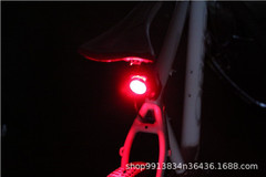 自行車燈山地自行車COB警示尾燈套裝USB充電前燈+尾燈騎行配件030