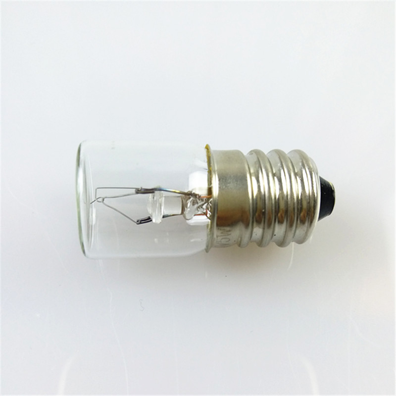 Flat-head light bulbs, special light bulbs, 24V 5W 10W screw-in E14 small light bulbs, machine tool screw-in light bulbs.