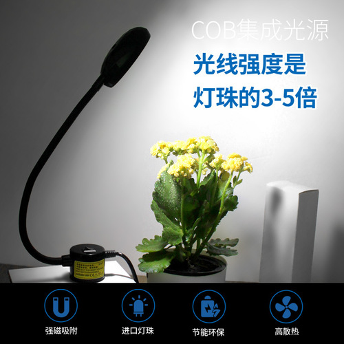 LED Garment Work Light COB High-Brightness Industrial Vehicle Light with Powerful Magnetic Adhesion, Energy-Efficient Desk Lamp