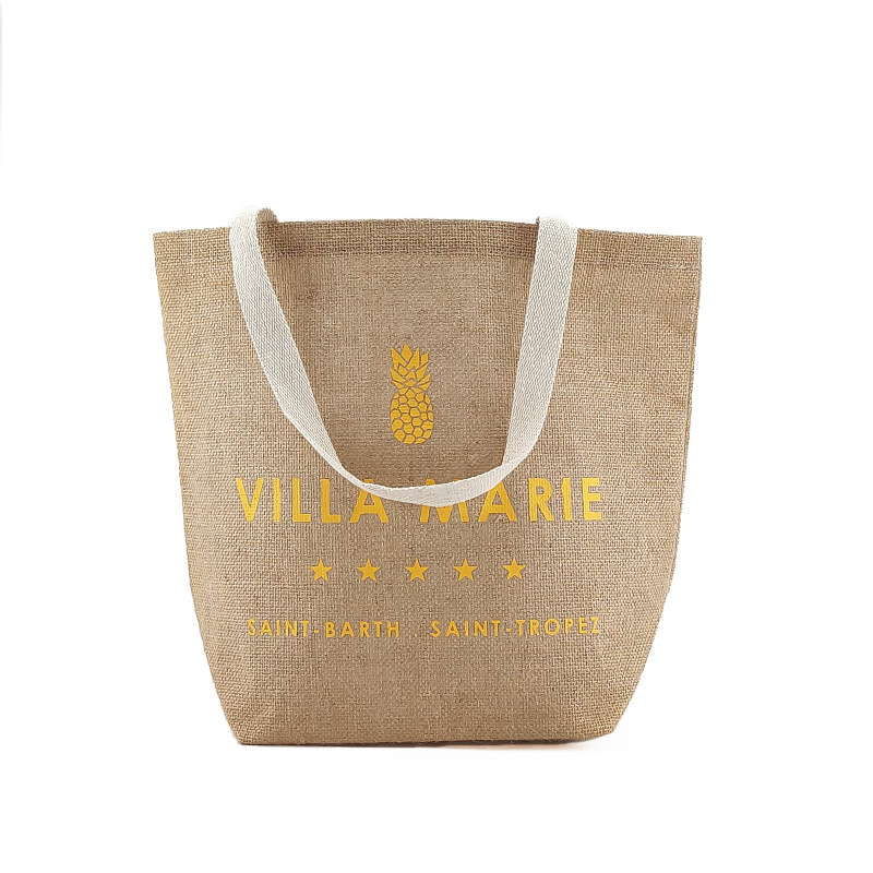 专业厂家供应手提麻布袋 棉麻布手提袋定制礼品包装粗麻布袋定做