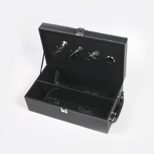 검정색 평직 와인잔 세트 (2개입)