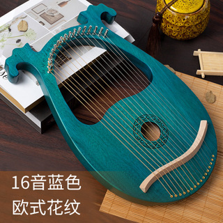 19-String lyre piano portátil 16-String small HARP principiante auto-Estudio 10-String lyre piano lyre instrumento musical