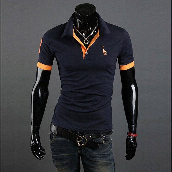 New Listing Summer T-Shirt Paul Men's Short-Sleeved Tops Popular Fashion Popular Polo Shirts