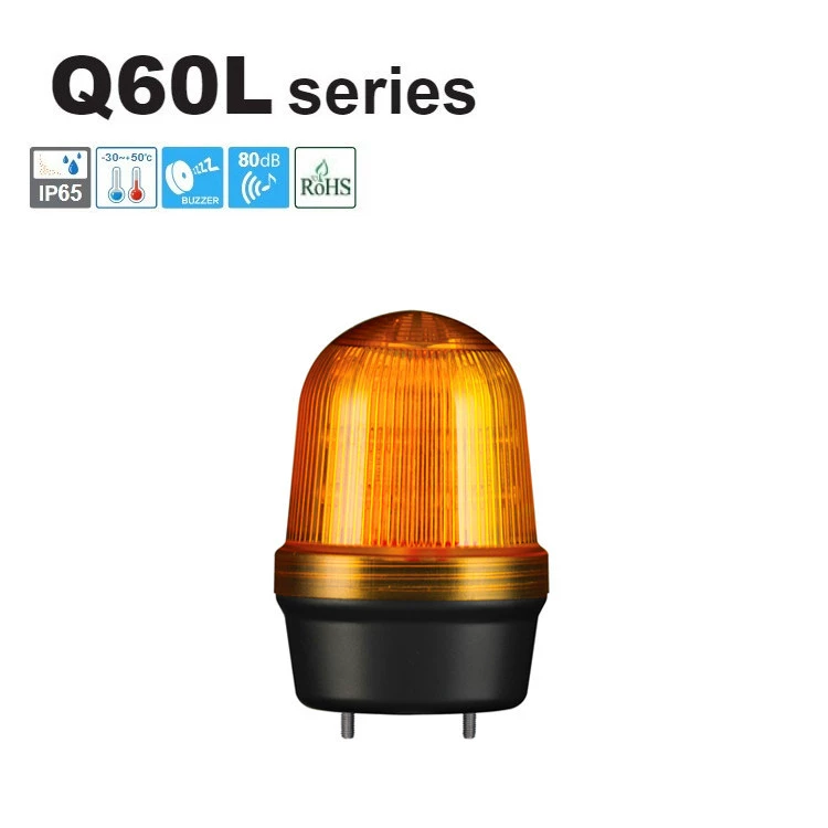 Поставка Q-light Q60L-12/24 сигнальная лампа диаметром 60 мм вертикальная светодиодная лампа