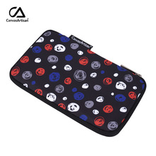 數碼印花蘋果華為手機小包休閑旅行便攜3C配件充電寶數碼收納包