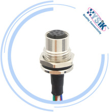 m12�B������庸��ʽ4о5о6о8о12ᘽ��ٲ��^ IP67��ˮ�Ӳ��