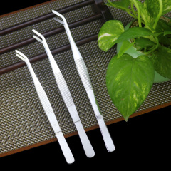 茶夾鑷子304不鏽鋼加厚茶道六君子茶葉夾金屬茶鑷子功夫茶具配件