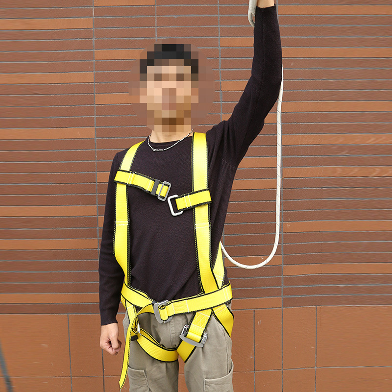 全身五点式防坠落安全 国标高空作业防坠落安全带 厂家销量大从优