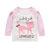 Children's cotton T-shirt, long-sleeve, shirt, jacket, autumn, long sleeve, wholesale, Korean style