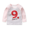 Children's cotton T-shirt, long-sleeve, shirt, jacket, autumn, long sleeve, wholesale, Korean style