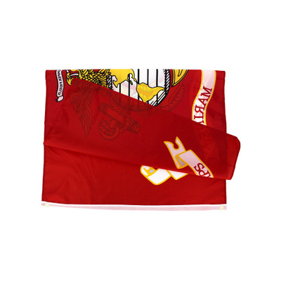 US-Marinekorps-Flagge (90 x 150 cm) aus Polyester mit Adler-Motiv für Haus, Garten, Terrasse und Rasen_voghion.com