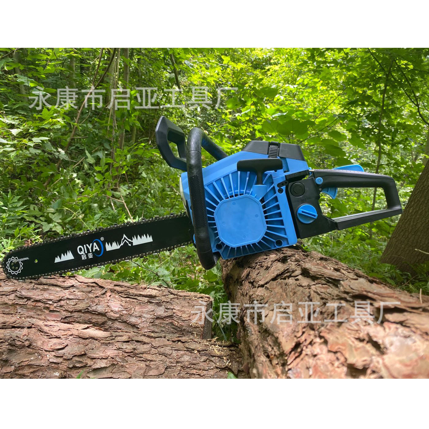 大功率油锯 精品 链条 20寸伐木锯汽油锯小型家用四冲程锯木头