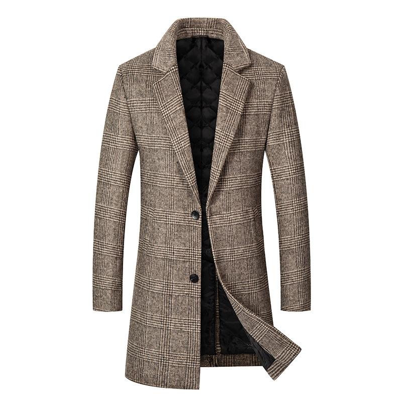 New Hot Sale Men's Long Woolen Suit Business Suit Jacket Men's Autumn Casual Slim Men's Coat New Hot Sale Men's Long Woolen Suit Business Suit Jacket Men's Autumn Casual Slim Men's Coat