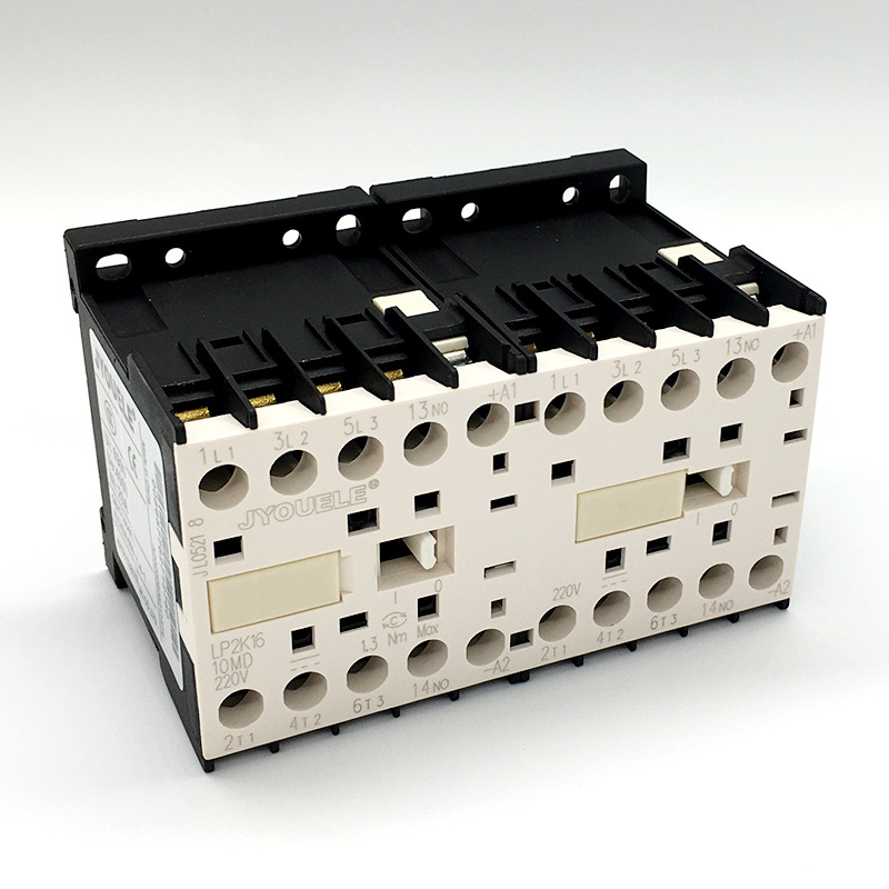 厂家直销LP2K1610小型直流连锁接触器 可逆机械互锁CJX2-K1601Z