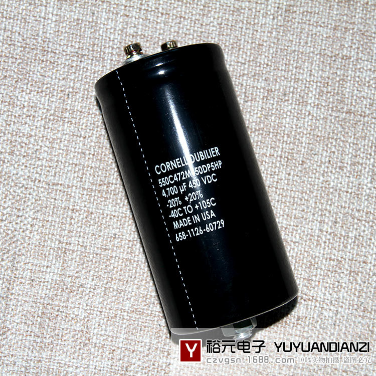 厂家直销 铝电解电容 4700UF 450V 77*150 螺丝电容  欢迎询价