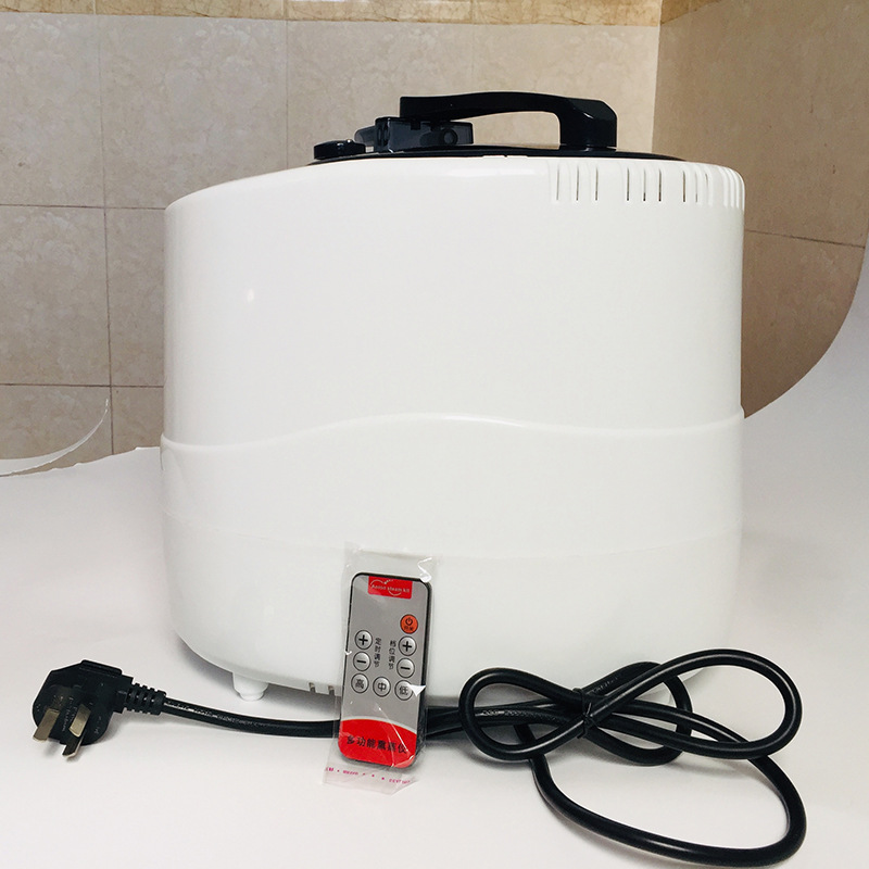 8,5 L 304 olla boquilla de vapor de doble salida máquina de vapor cubo sauna olla vapor