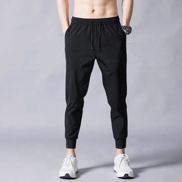 Men's silk breathable summer sports trousers for leisure for…