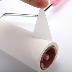 Hair removal roller with peel-off adhesive for clothes, home pet brush, convenient hair removal tool, paper wholesale