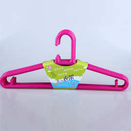 【新品爆款】 彩色塑料防滑架 多功能无痕挂衣架批环保