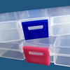 15 grid transparent plastic box demolition and classifiers parts grid box organizes component PP plastic storage box wholesale
