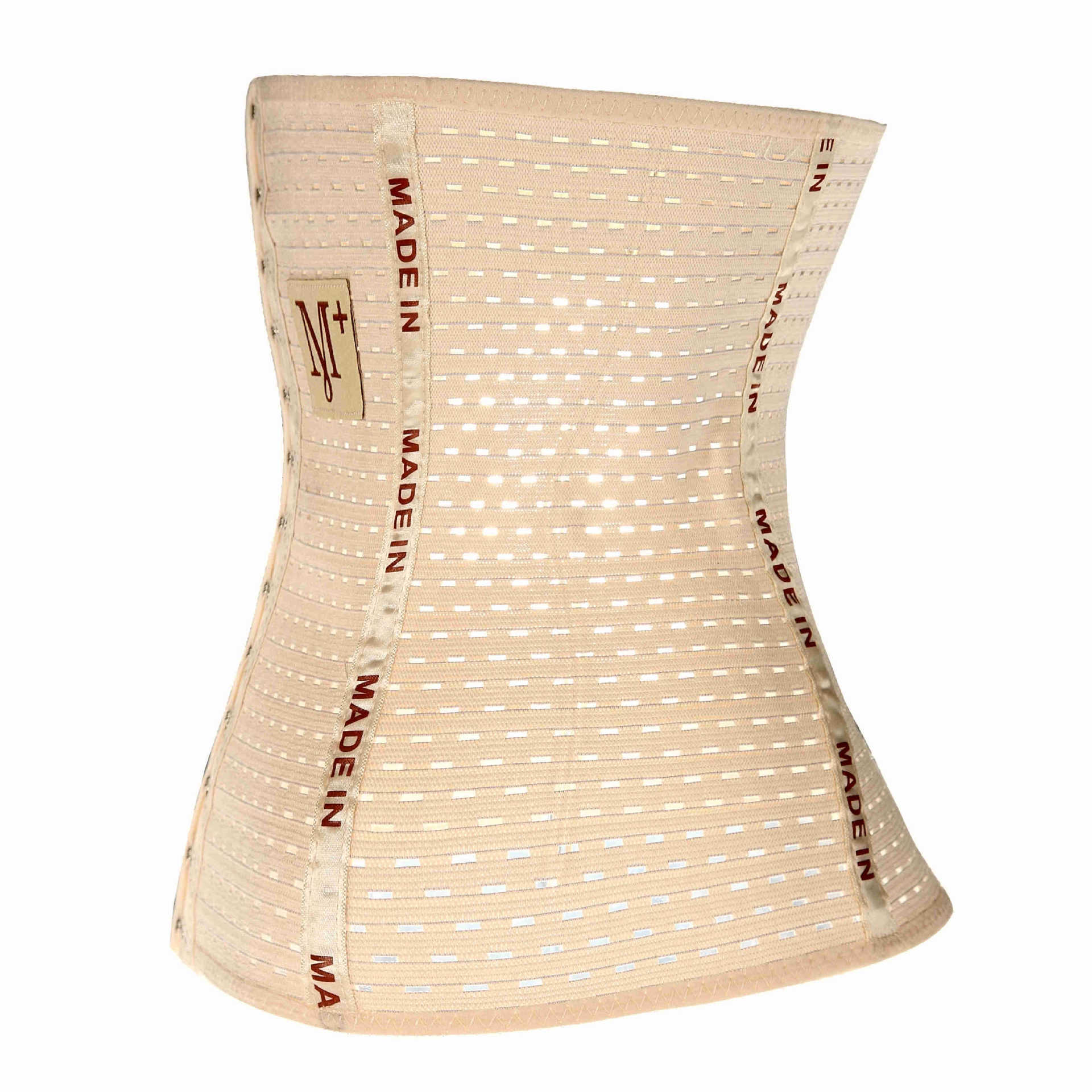 En stock Internet celebridad postparto M + carta cinturón del vientre 6 filas 13 hebilla deportes adelgazamiento cuerpo conformación corsé cinturón