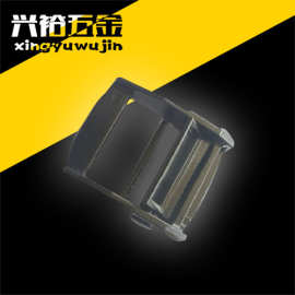 织带夹尾扣 织带压扣 塑钢织带扣拉紧器捆绑带压扣束带饰品钥匙扣