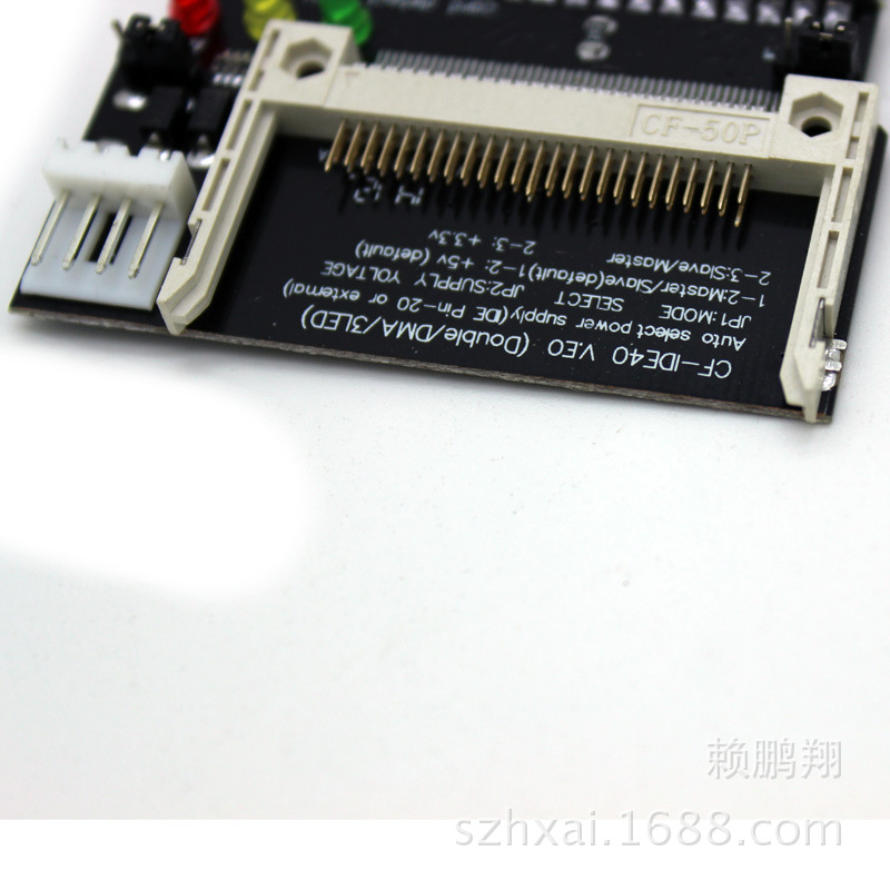 Adaptador de Cable de Datos Compatible con Disco Duro Externo USB, de CF a IDE, IDE Macho a Hembra, CF a IDE