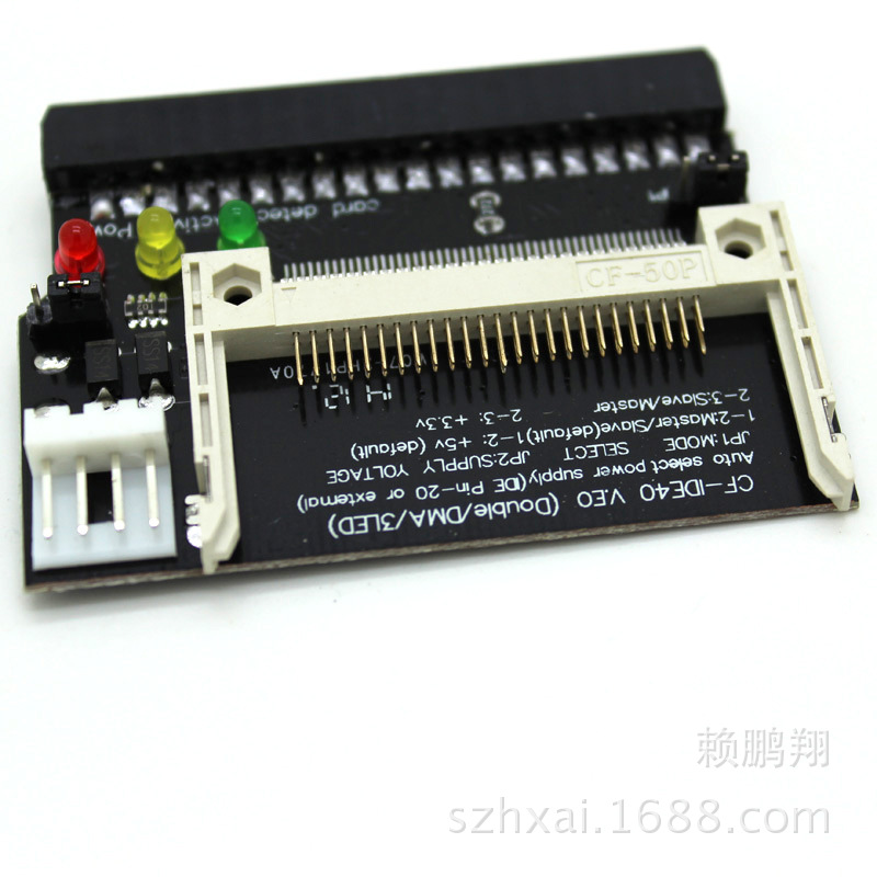 Adaptador de Cable de Datos Compatible con Disco Duro Externo USB, de CF a IDE, IDE Macho a Hembra, CF a IDE