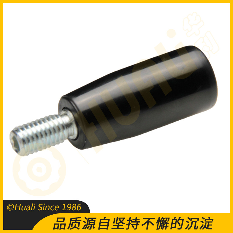 M5M6胶木小转动手柄华利机械设备电木穿芯穿杆转动手柄现货供应