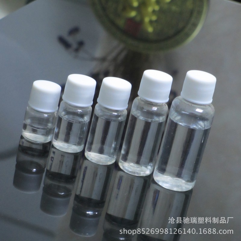 Factory wholesale 5-30ml transparent plastic bottle PET liquid lotion sub-bottle small bottle sealed without leakage