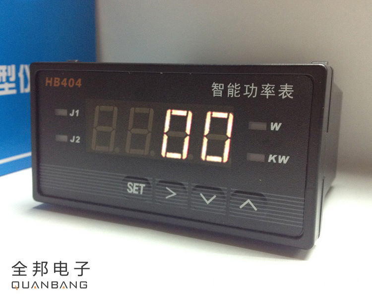 【直销】QB404P-Z 智能数显功率表 （变送、控制未加）HB404P