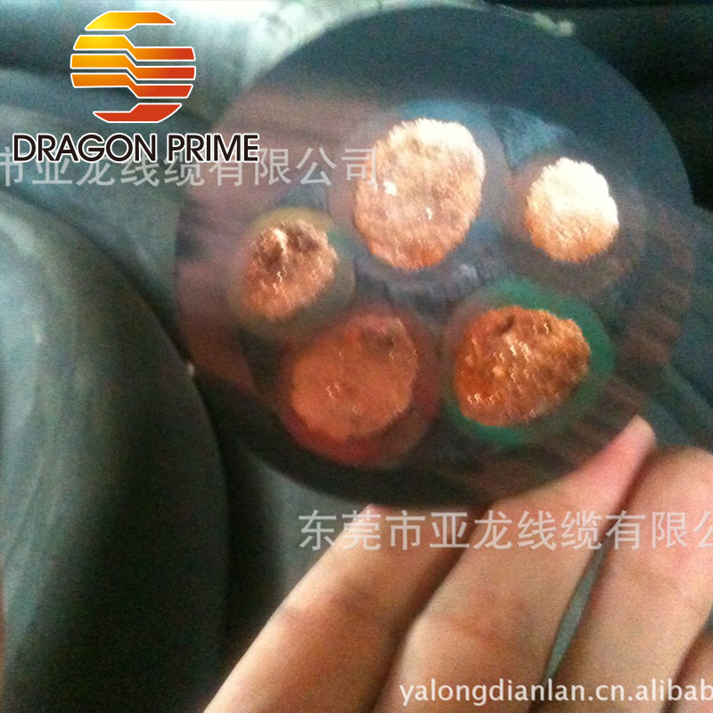 批发供应 国标橡胶橡套电缆 YC3*35 防水优质橡胶电缆