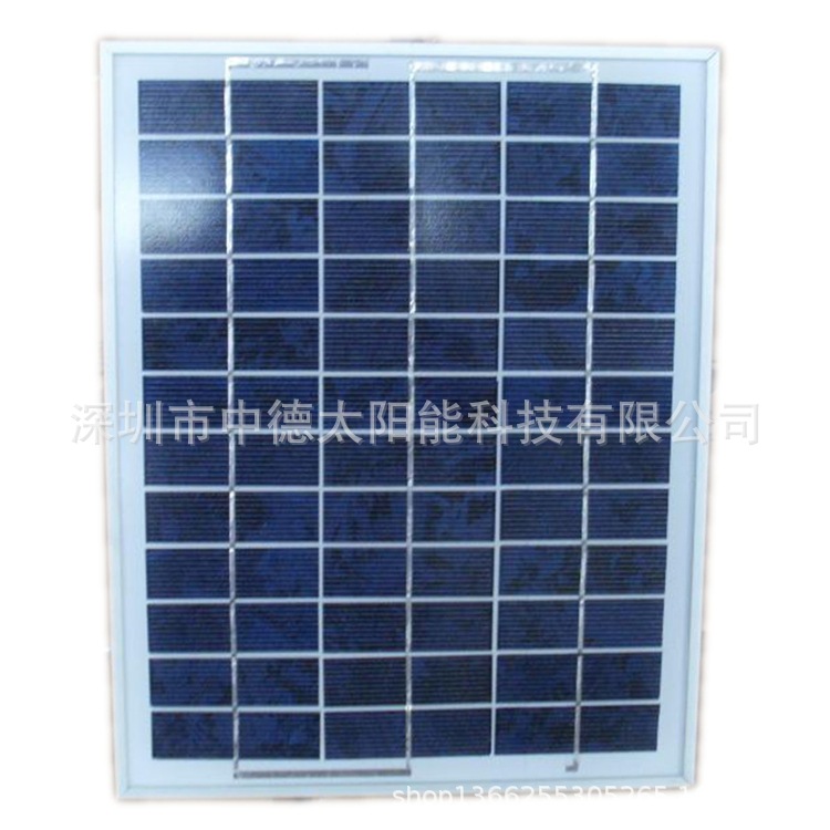 热销18V15W多晶太阳能电池板 12V电池充电光伏板