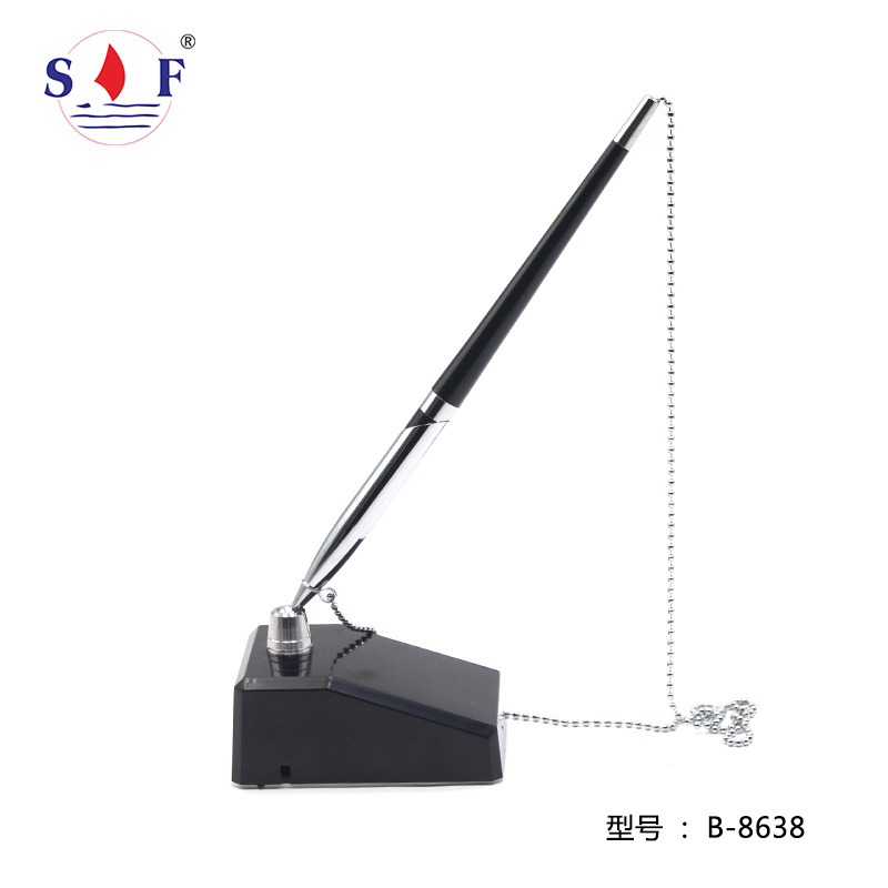 Office supplies counter sticky table pen desk pen gel pen hotel bank desk pen can be customized