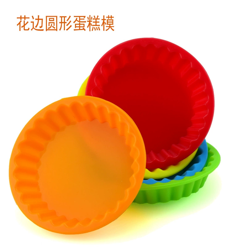 Кружево круглая силиконовая форма торт ко дню рождения