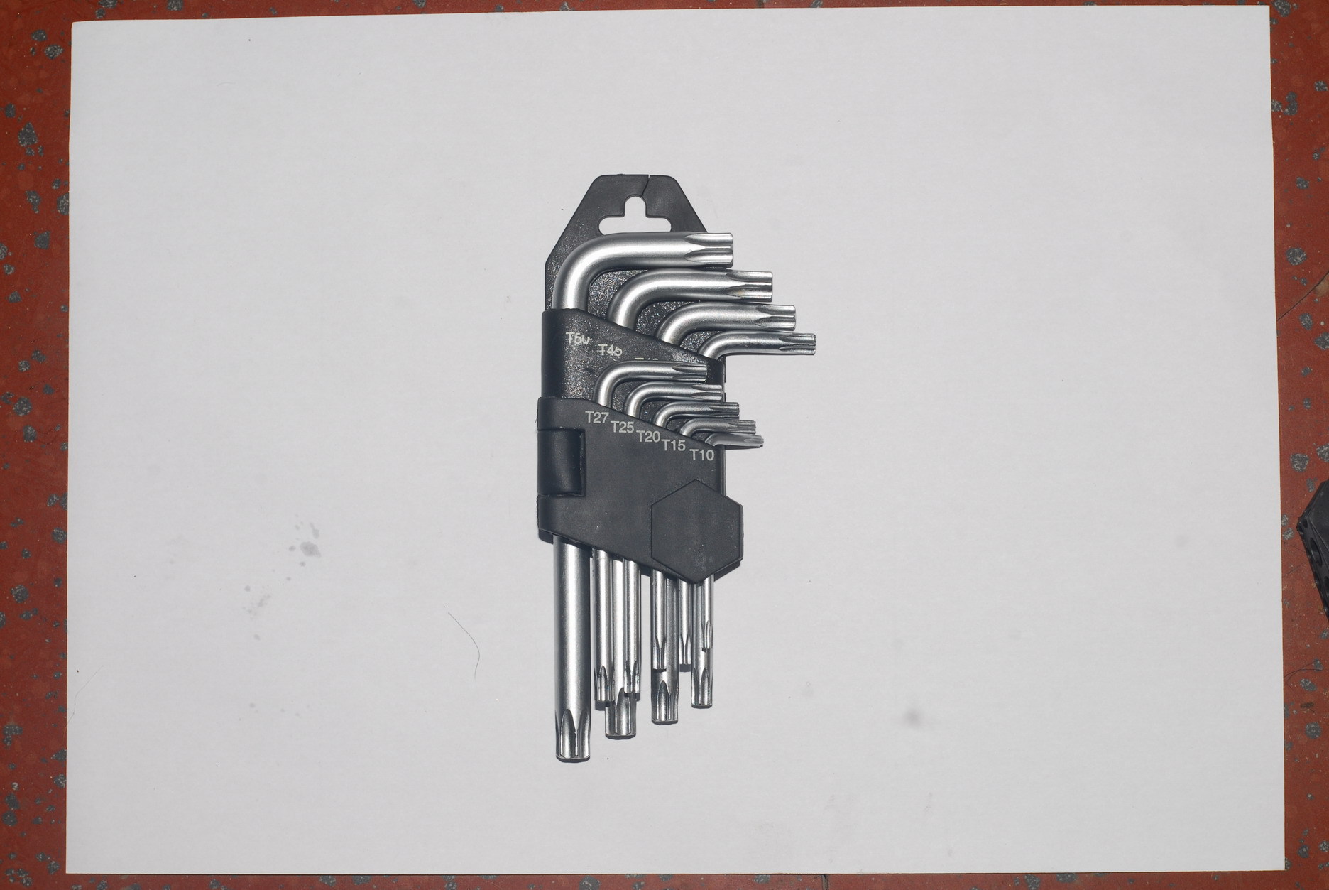 厂家供应9pc标准型内六角扳手工具钢六角扳手