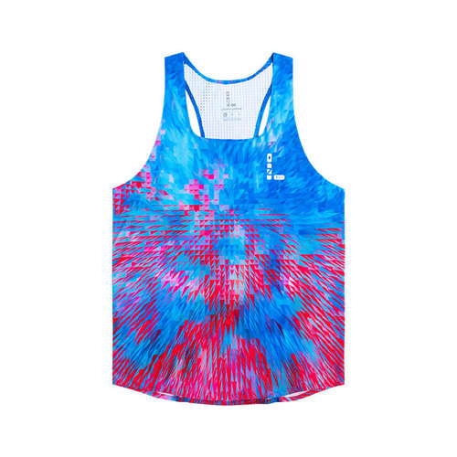 Men's and Women's Zero-Resistance Summer Sprint Marathon Running Back Vest for Track and Field Training and Competition, Quick-Drying Breathable and Lightweight