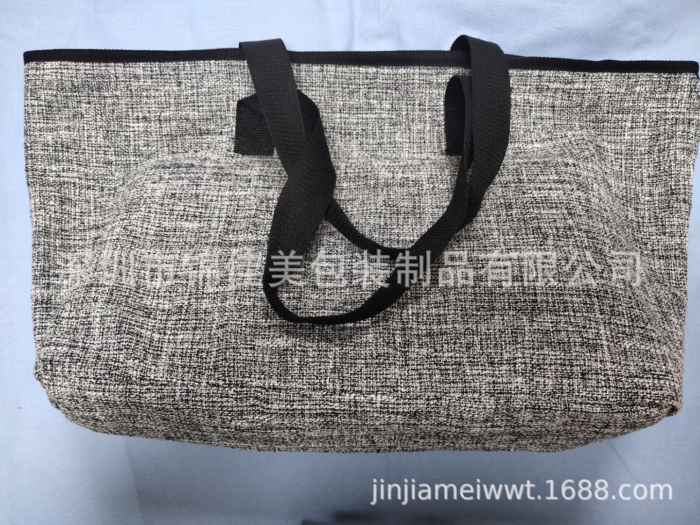 棉布手提袋 帆布袋 无仿布手提布袋 可加印LOGO