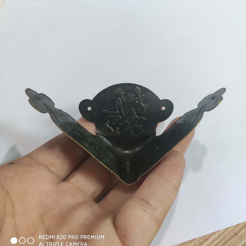 59*25MMMM边长包角圆角木箱装饰角码铁皮复古箱直角护角保护角