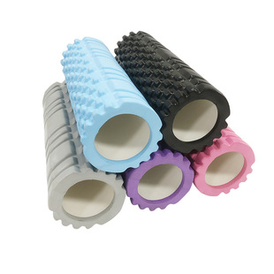 Factory Direct sales 30cm yoga column wolf tooth stick fitness massage roller muscle fascia relaxation equipment foam roller
