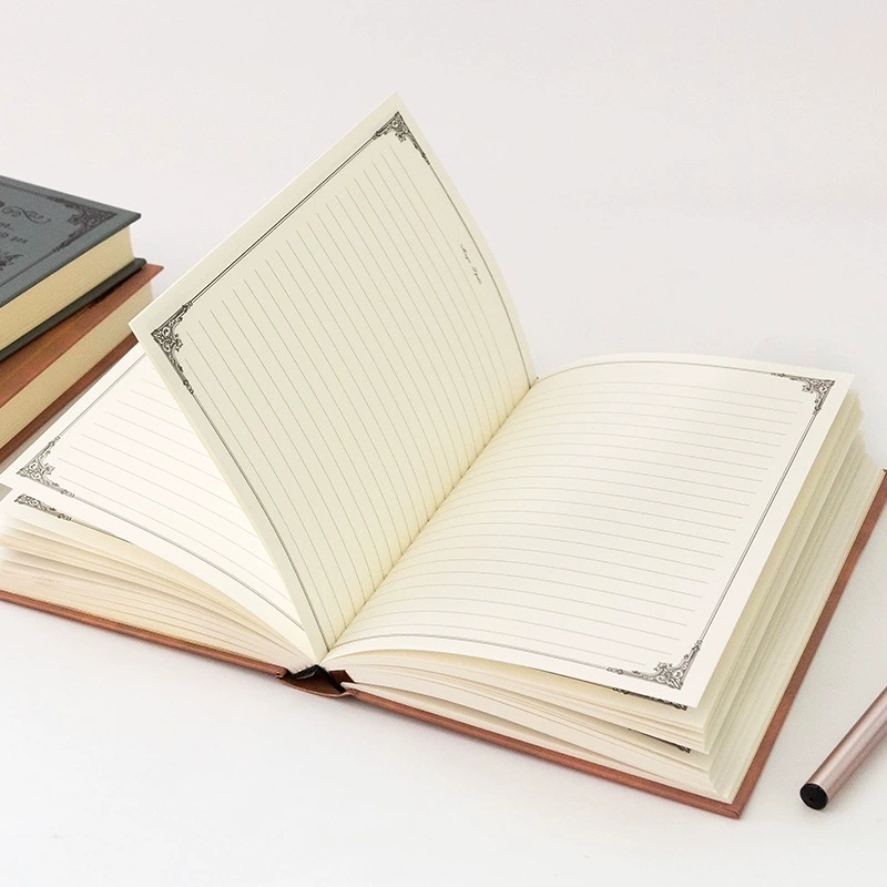 Retro magic notebook A5, hardcover extra-thick pages, elementary school journal, assorted colors