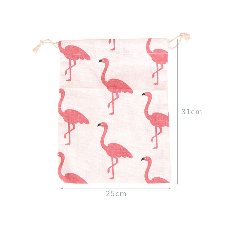 Flamingo grande * impresión multicolor