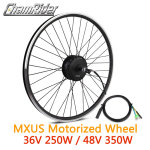 MXUS鑫峰36V 48V 250W 350W有齿电机电动自行车轮毂轮组