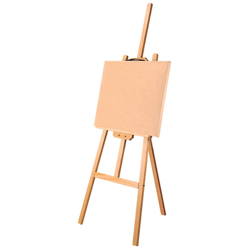 1.5m pine oil easel wooden easel children's drawing board easel wholesale 150 solid wood easel for art students