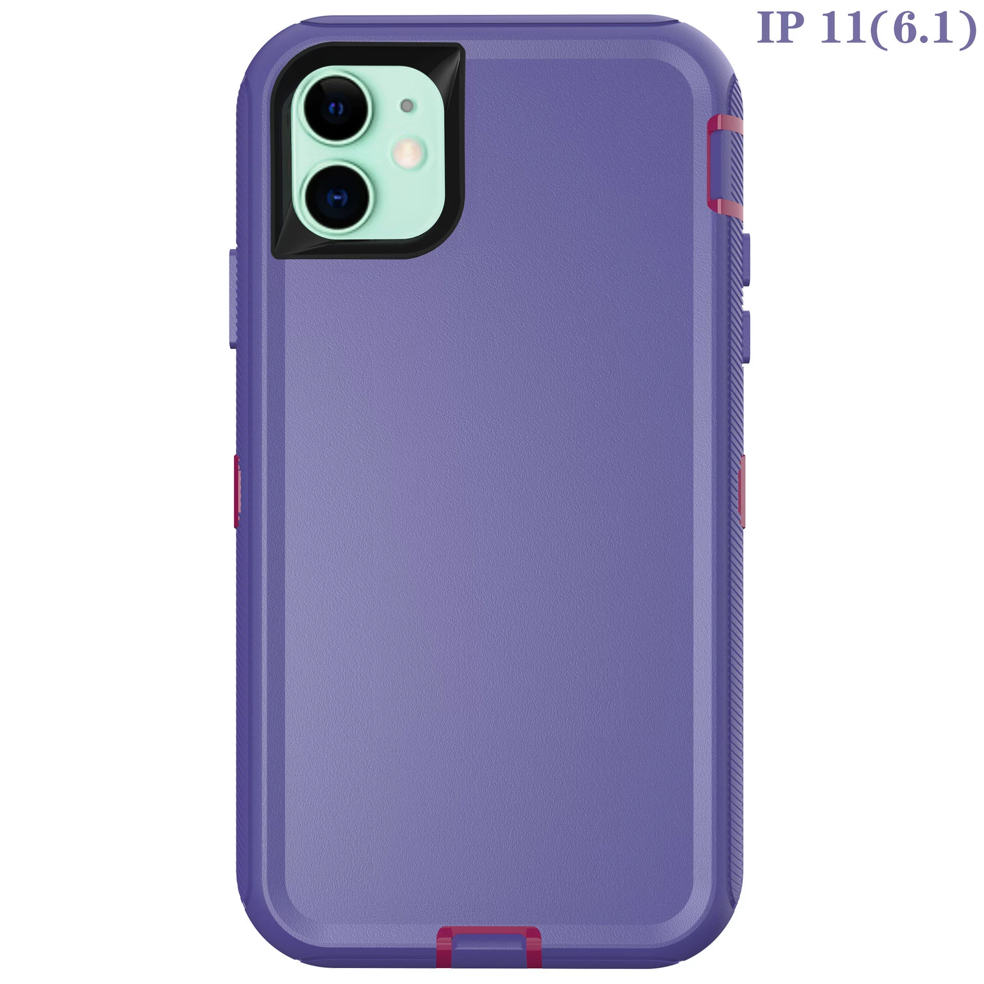Protective Phone Case Neutral for iPhone 15 Plus, polycarbonate + TPE, dust‑water‑shock protection