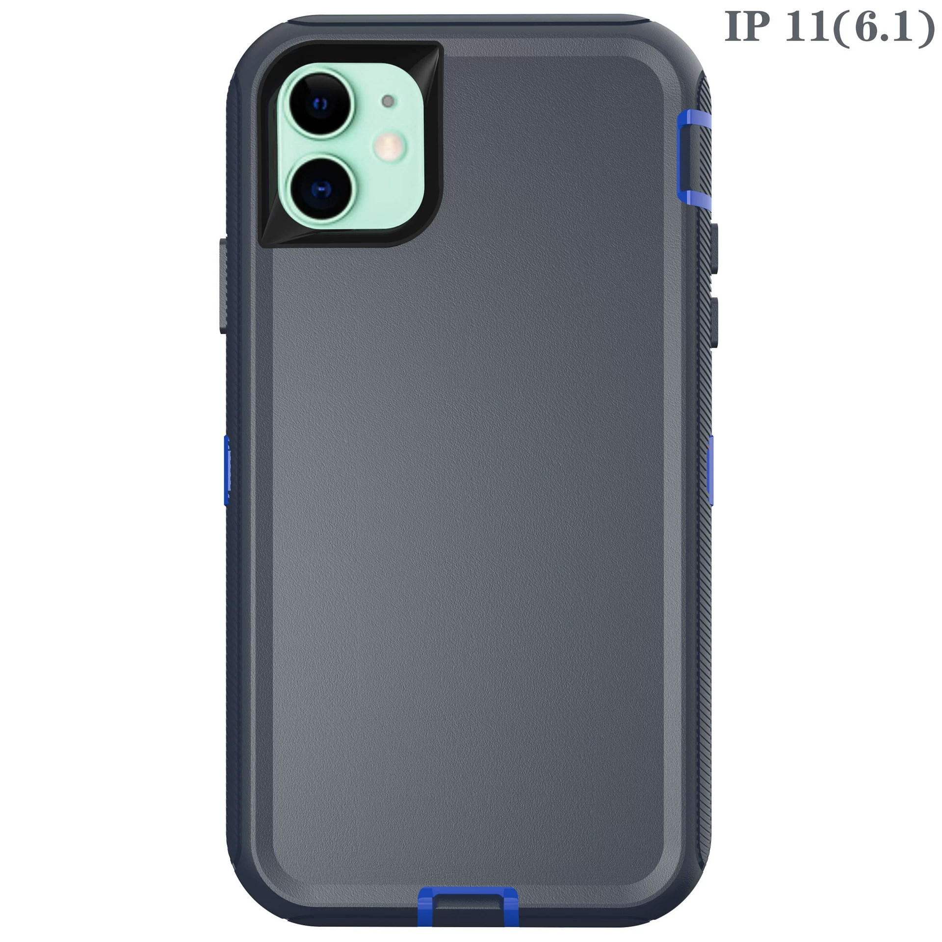 Protective Phone Case Neutral for iPhone 15 Plus, polycarbonate + TPE, dust‑water‑shock protection