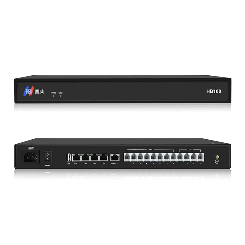 (HB) VOIP голосовой шлюз HB100 сетевой SIP порт роторный имитационный порт разные земельные сети расширение