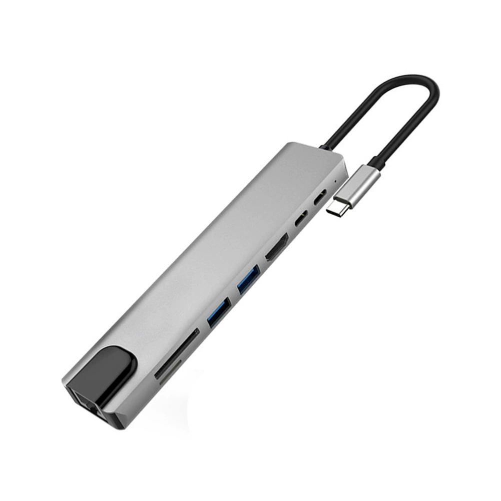 Type-C к HDMI расширение док-станция компьютер SWITCH игровая приставка USB-C к сетевому порту 100 Байхэй Одно шов
