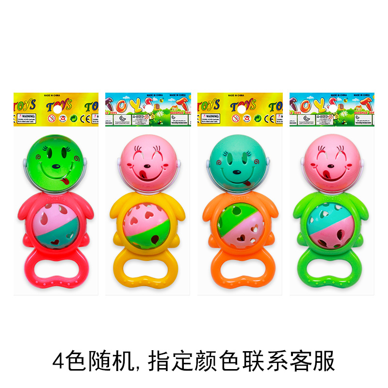 Sonajero para bebés, estrella de mano, juguete educativo